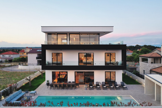 Villa Aquarius - exterior, Villa Aquarius and Villa Ines, Pula - Istria, with heated pools Pula