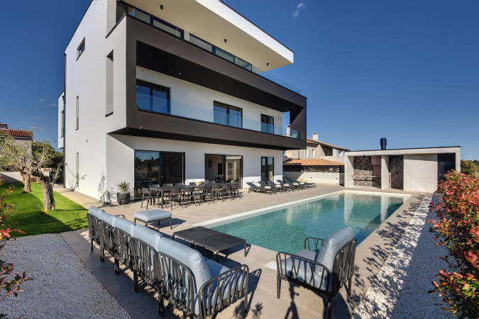 Villa Aquarius - exterior, Villa Aquarius and Villa Ines, Pula - Istria, with heated pools Pula