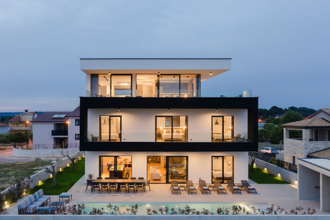 Villa Aquarius - exterior, Villa Aquarius and Villa Ines, Pula - Istria, with heated pools Pula